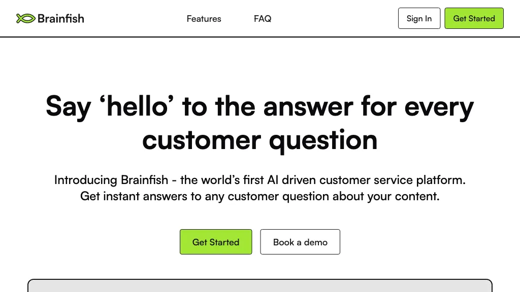 Brainfish website