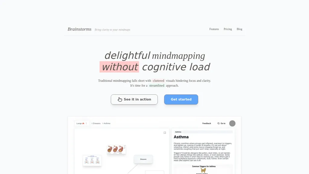 Brainstorms alternatives and competitors