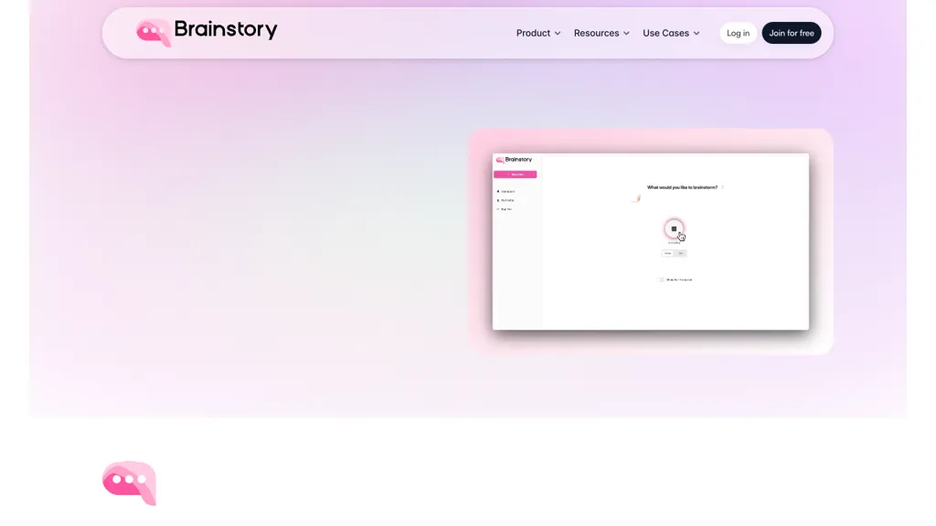 BrainStory website