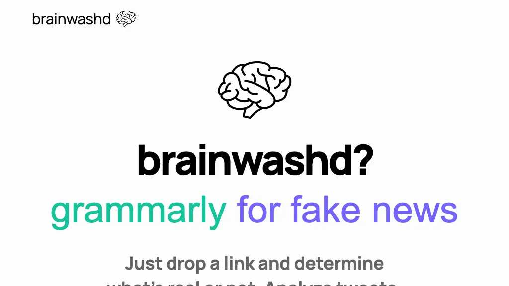 Brainwashd website