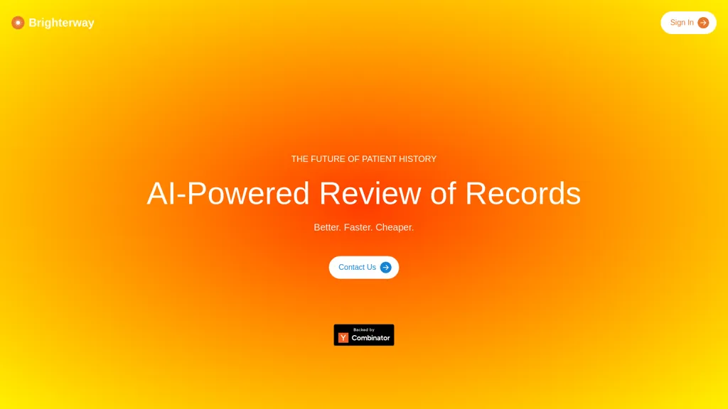 Brighterway website