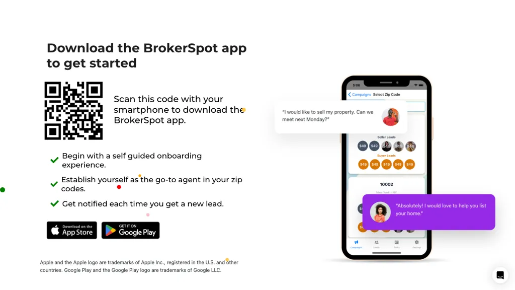 BrokerSpot website