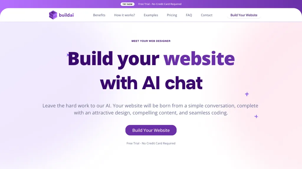 Buildai Website website