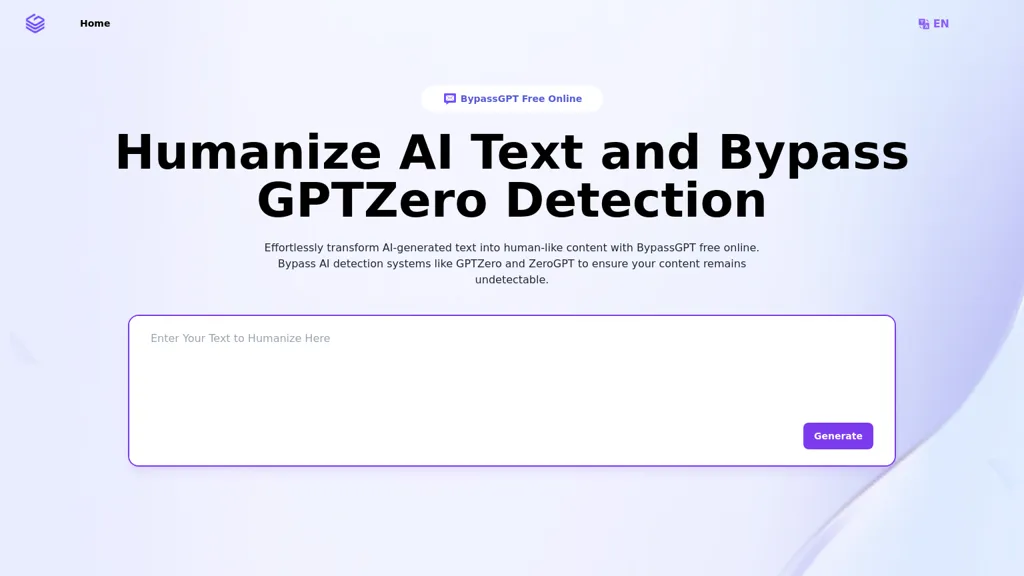 BypassGPT.co website