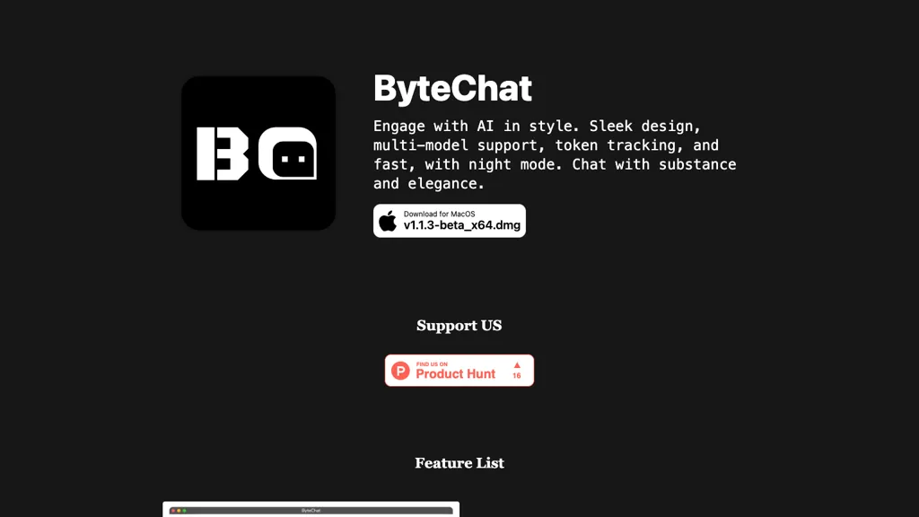 ByteChat website