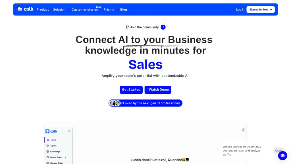 Calk AI alternatives and competitors