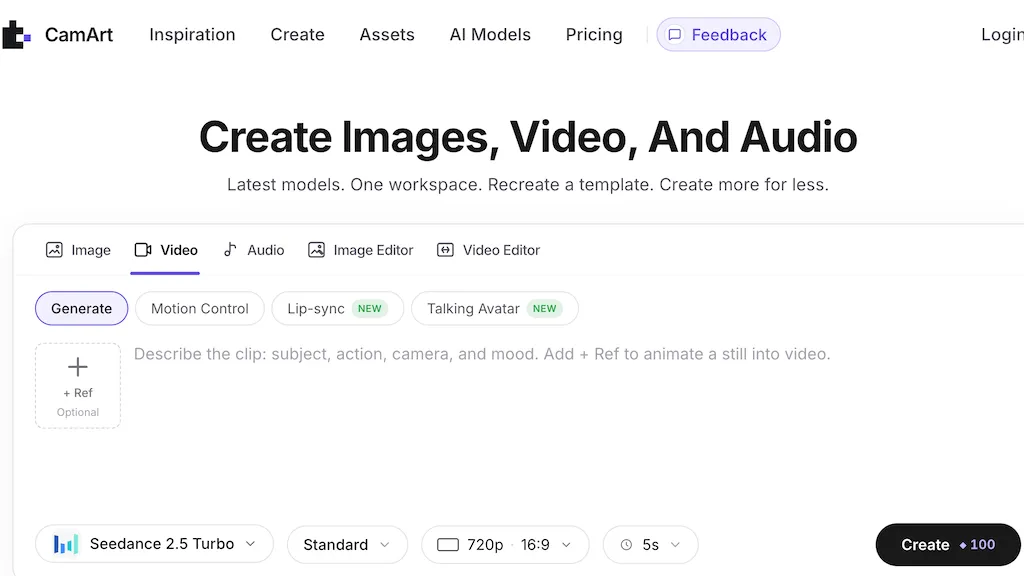 Camart screenshot
