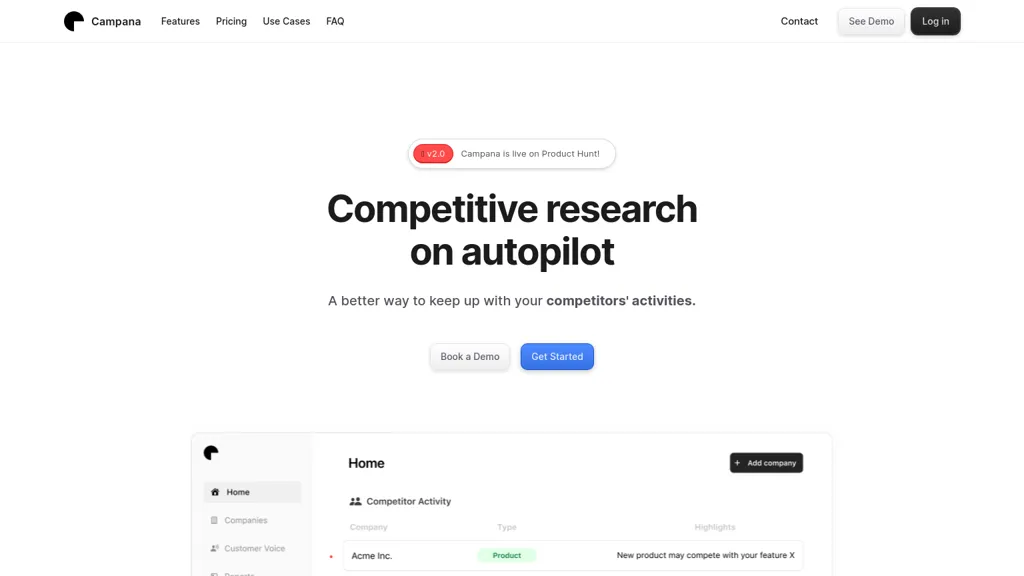 Campana website