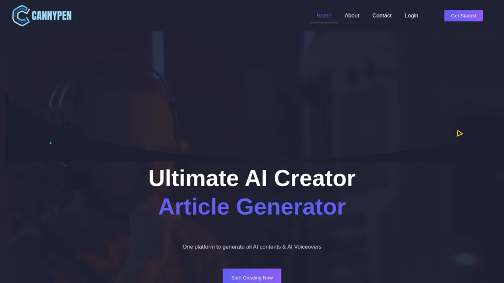 Cannypen AI tool screenshot