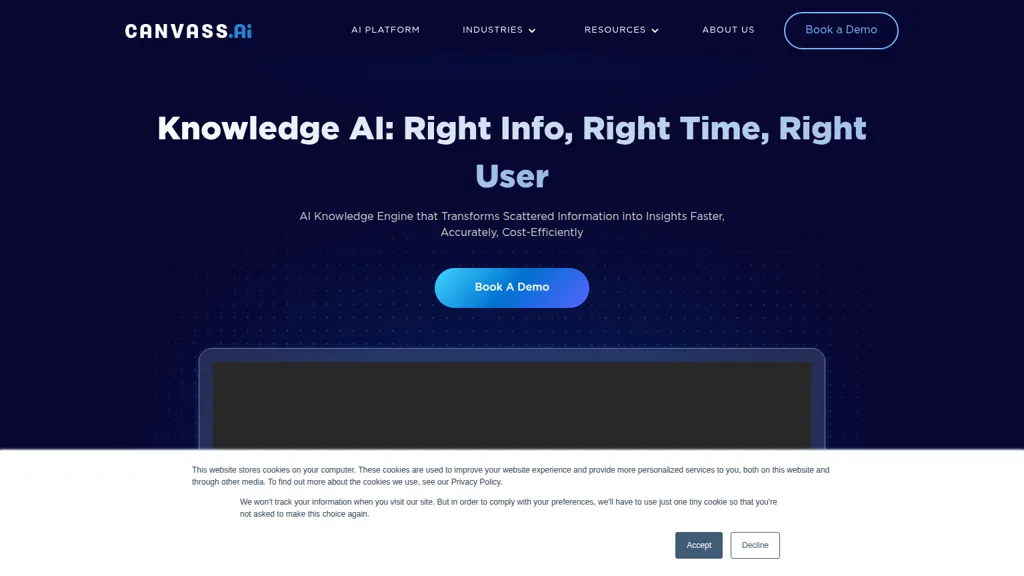 canvass.io AI tool screenshot
