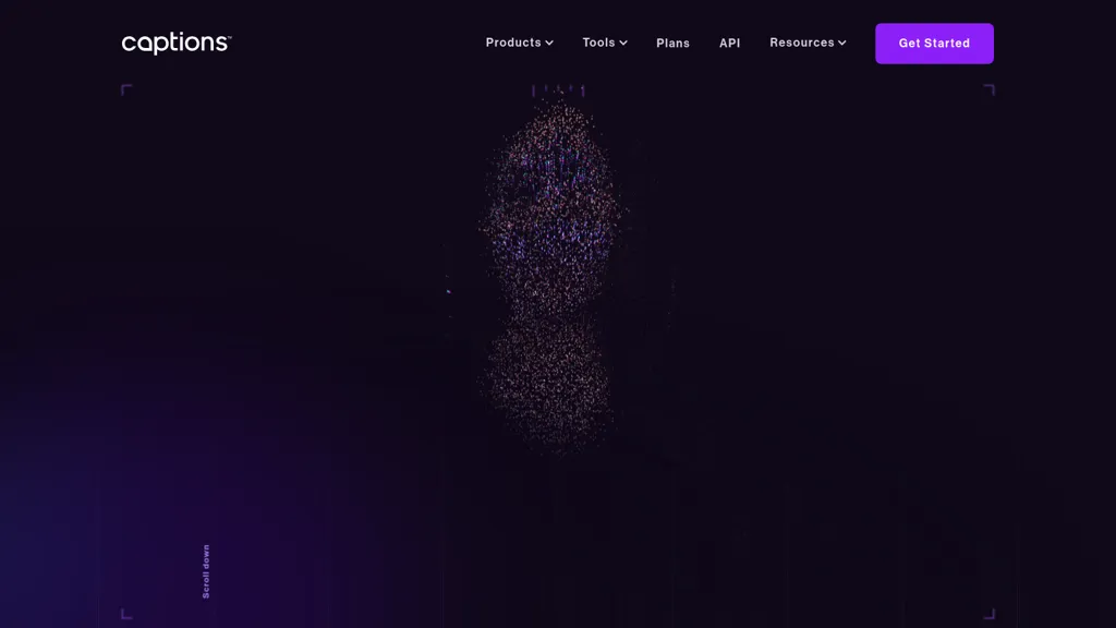 CaptionsLab website