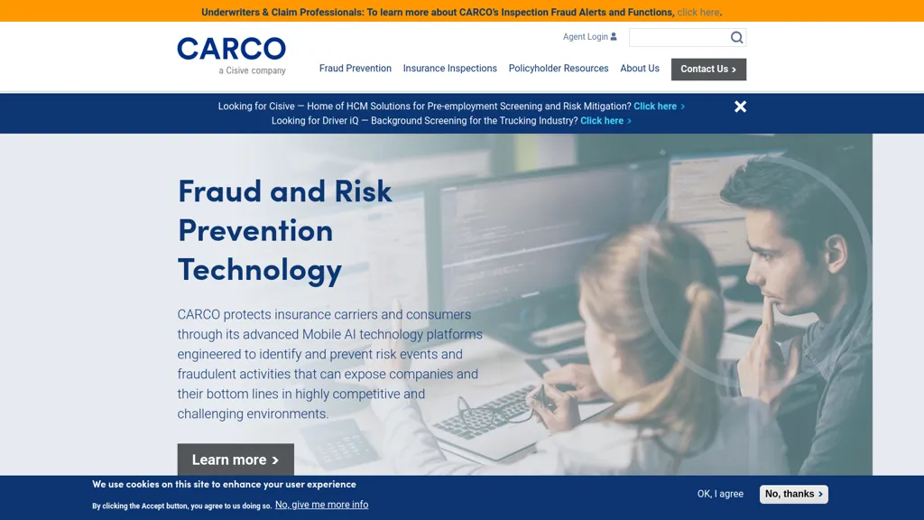 carcogroup.com AI tool screenshot