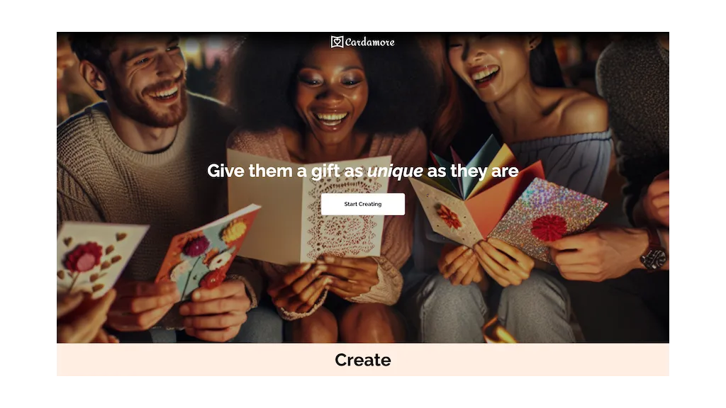 Cardamore AI website