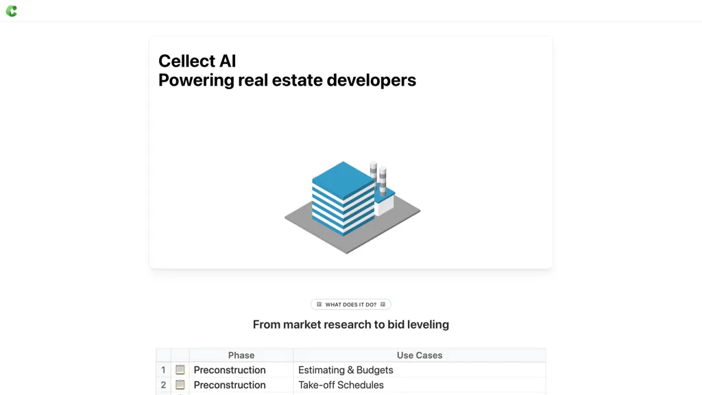 Cellect.ai AI tool screenshot