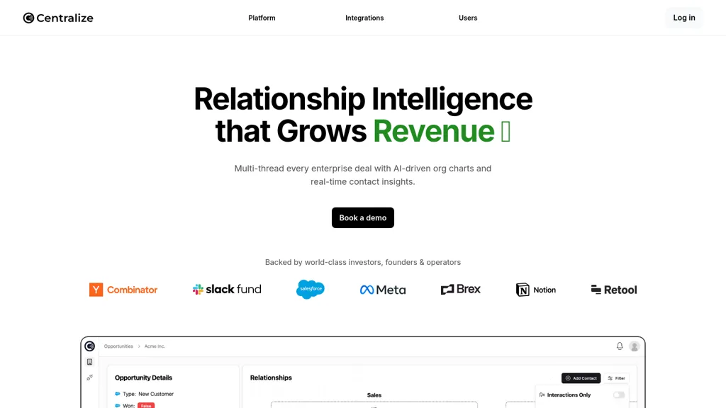Centralize website
