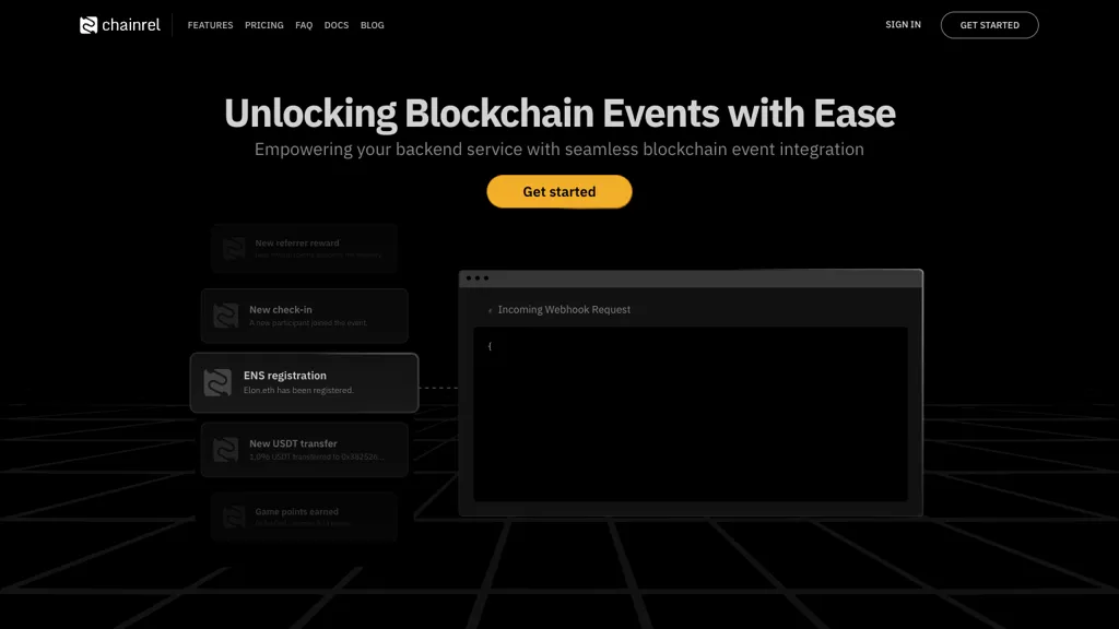 Chainrel website