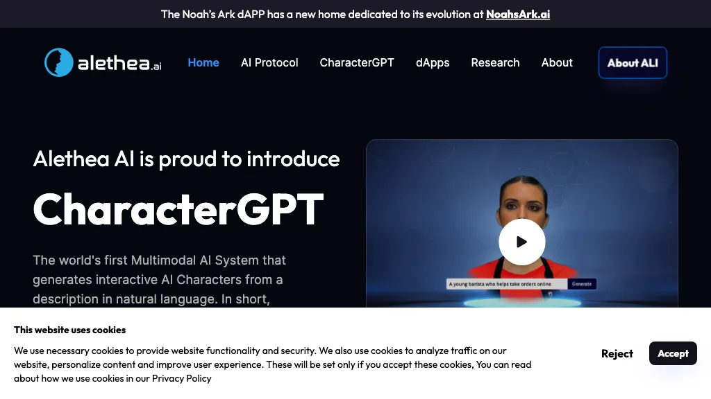 Character GPT website