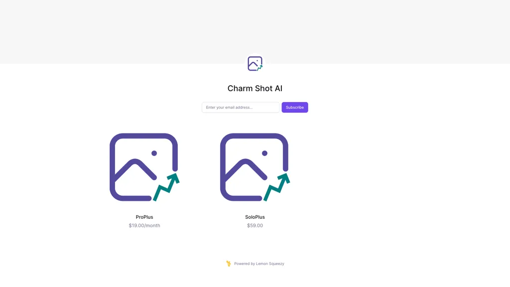 CharmShotAI AI tool screenshot