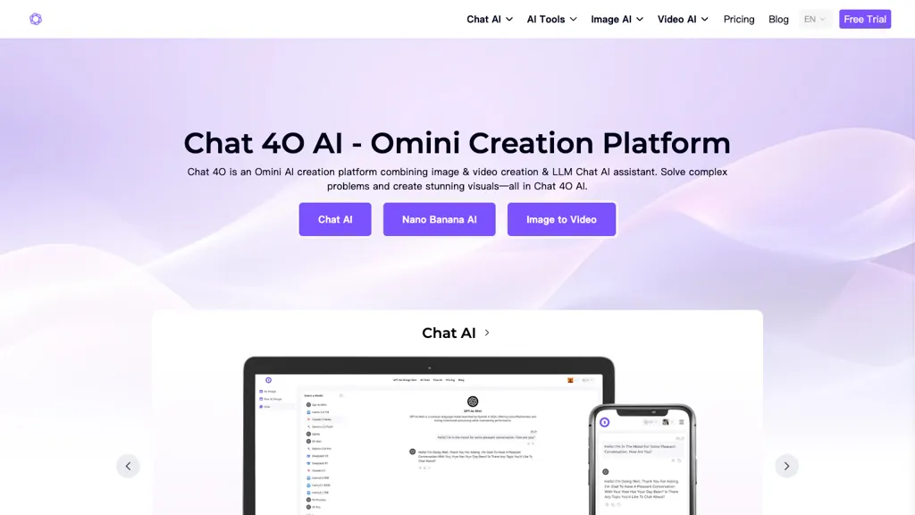 chat4o.ai AI tool screenshot