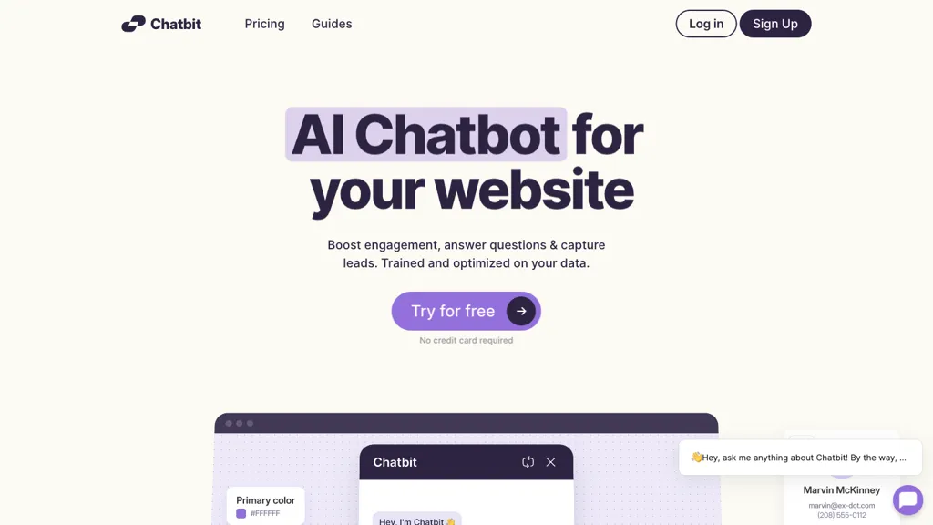 Chatbit website