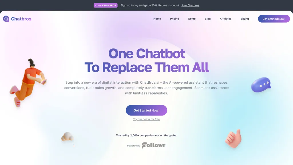 Chatbros website