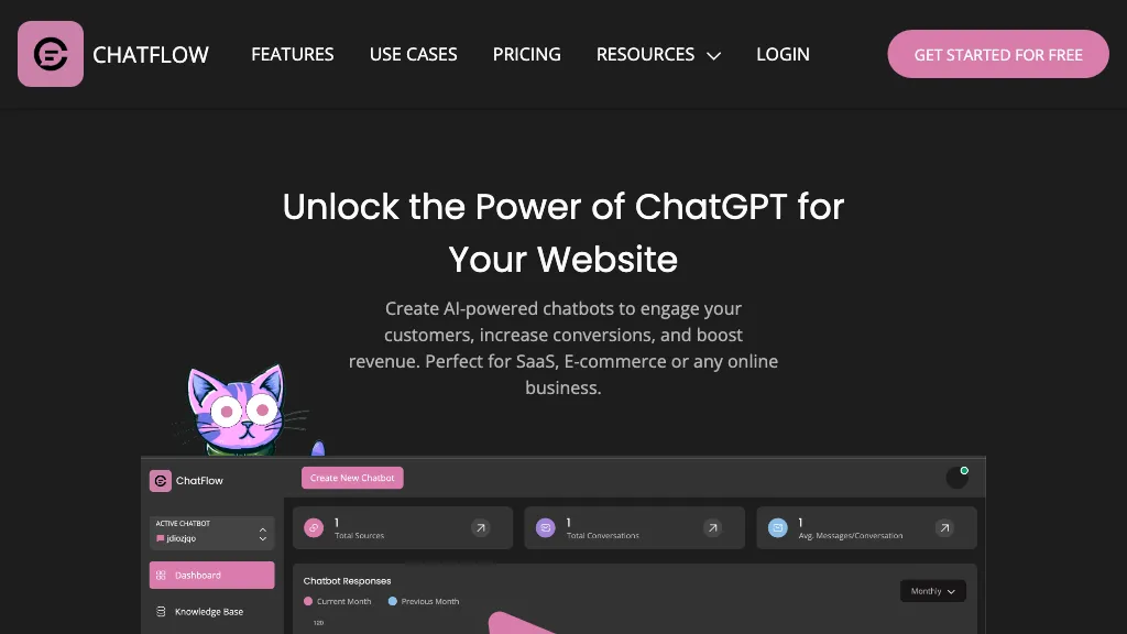 ChatFlow website