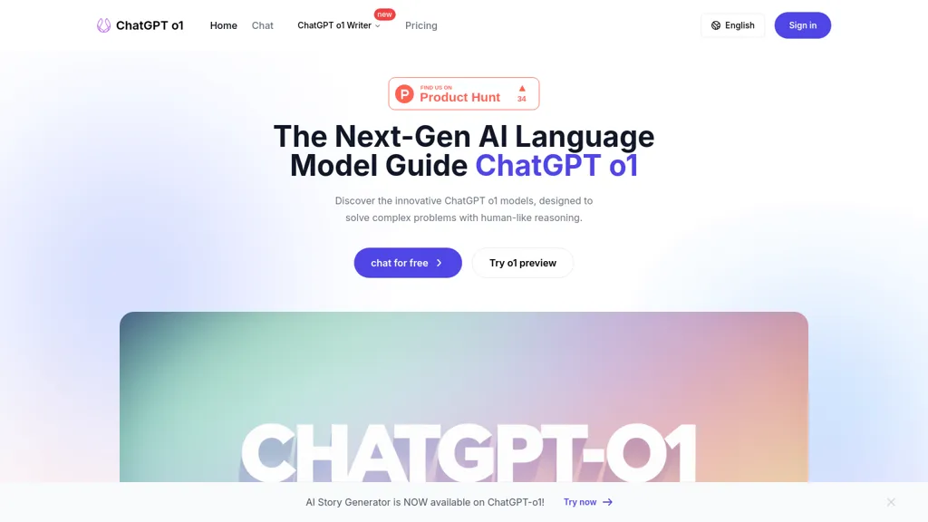 ChatGPT o1 website