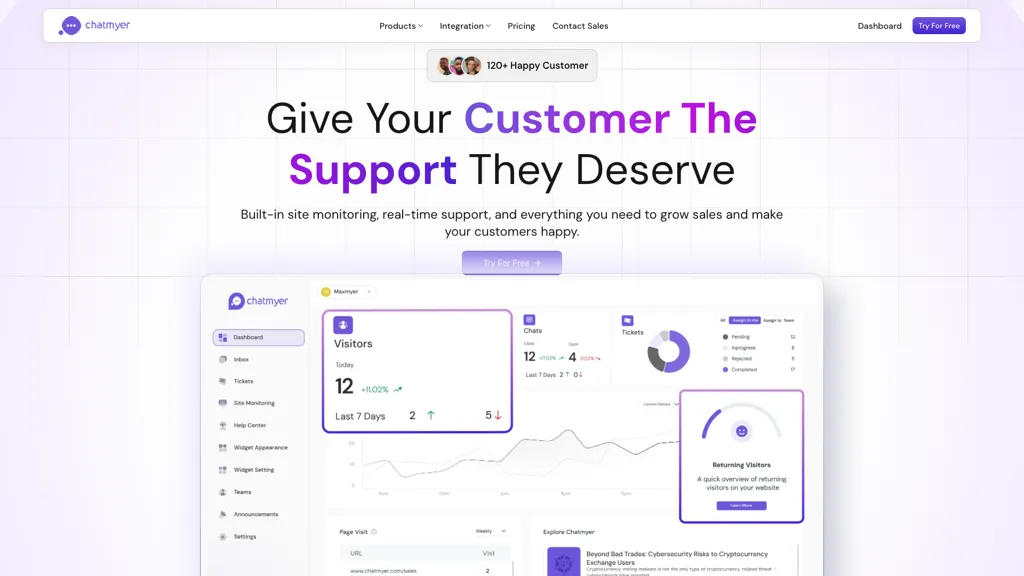 Chatmyer AI tool screenshot