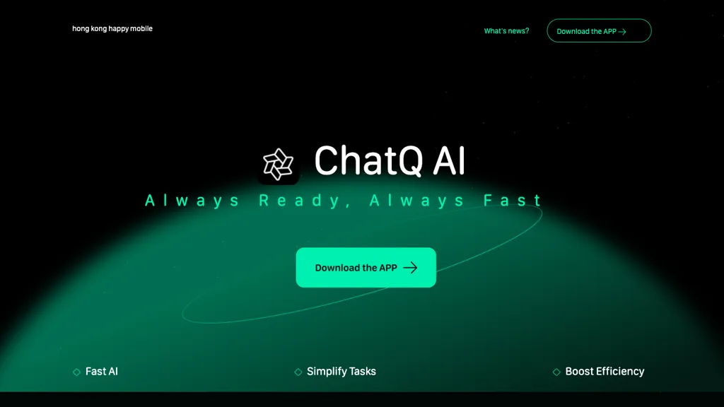 ChatQ AI tool screenshot