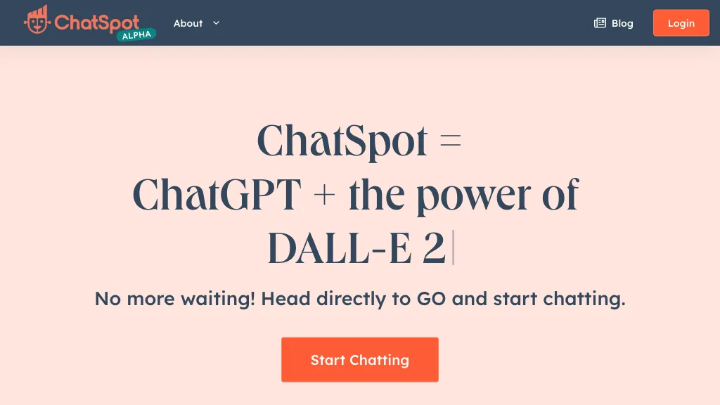 ChatSpot website