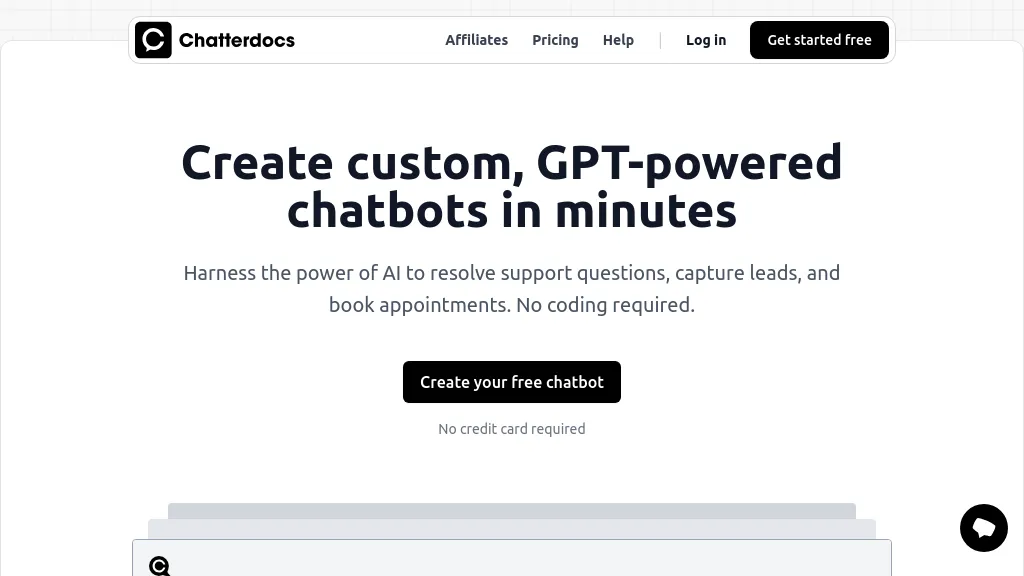 Chatterdocs website