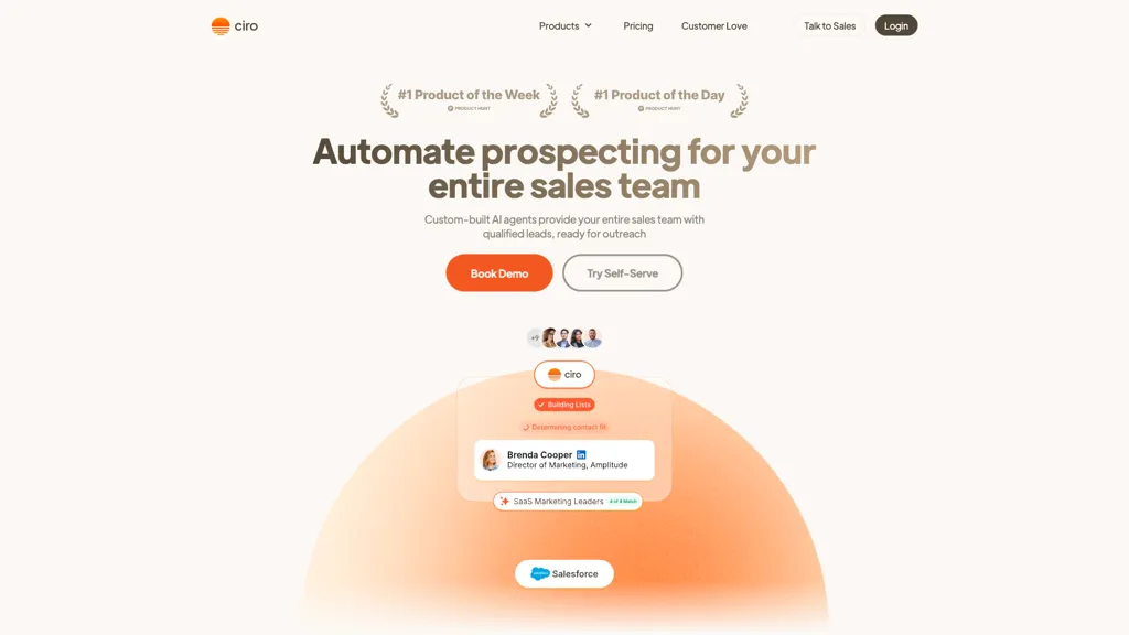 Ciro AI tool screenshot