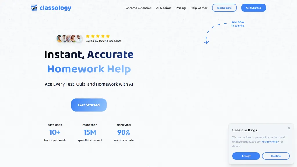 Classology AI AI tool screenshot
