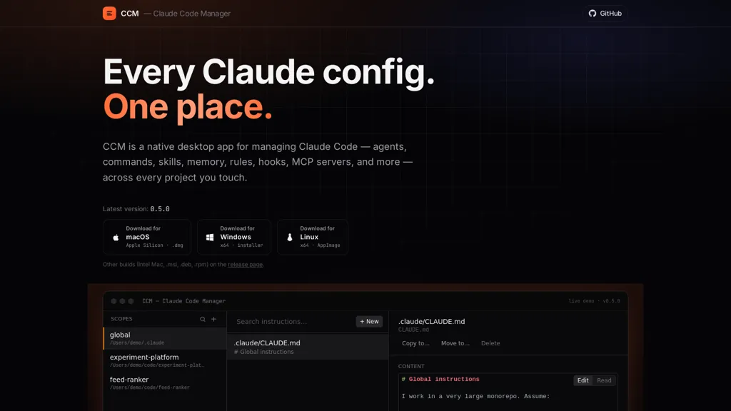 Claude code manager alternatives and competitors