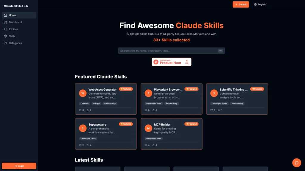 Claude Skills Hub alternatives and competitors