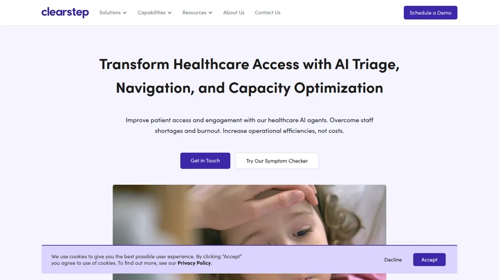clearstep.health AI tool screenshot