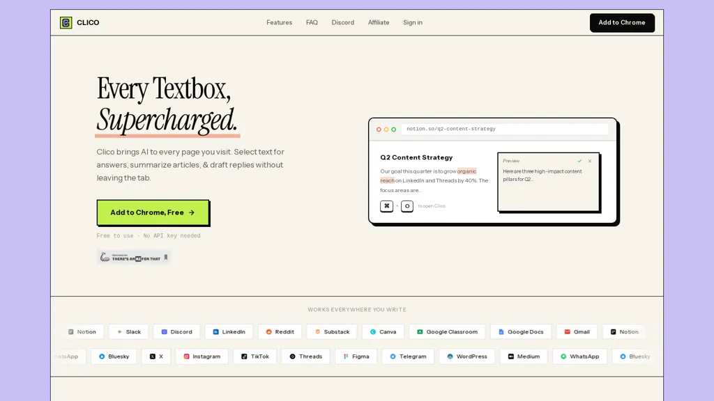 Clico alternatives and competitors