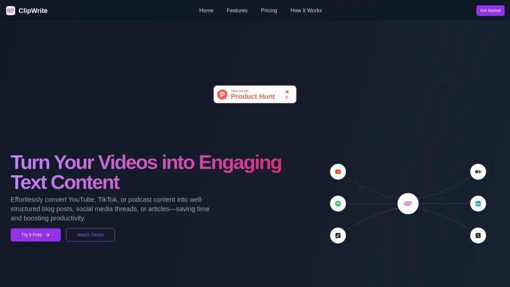 ClipWrite website