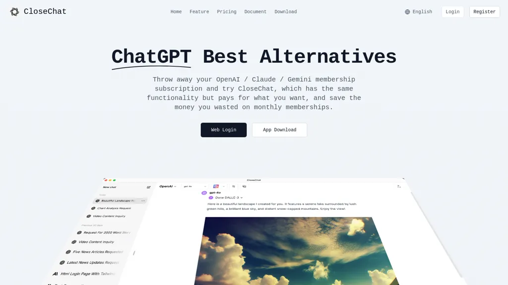 CloseChat website