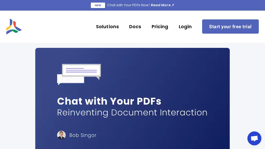 CloudPDF - Chat with your PDFs website
