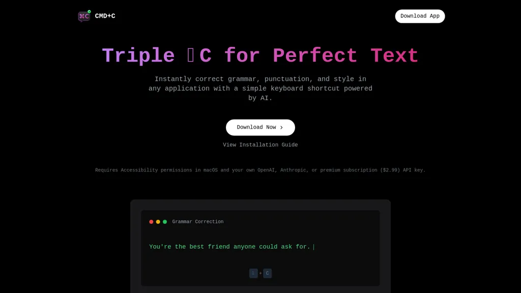 CMD-C.app website