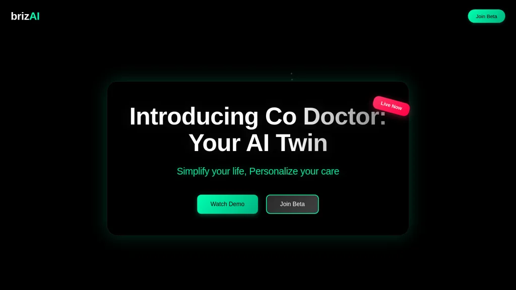 Co Doctor AI tool screenshot