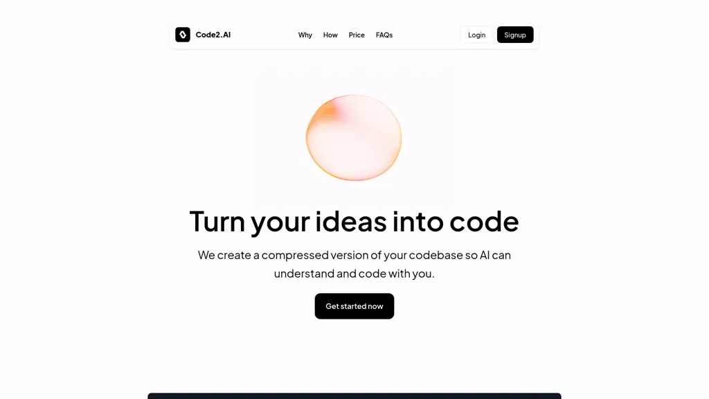 Code2.AI website