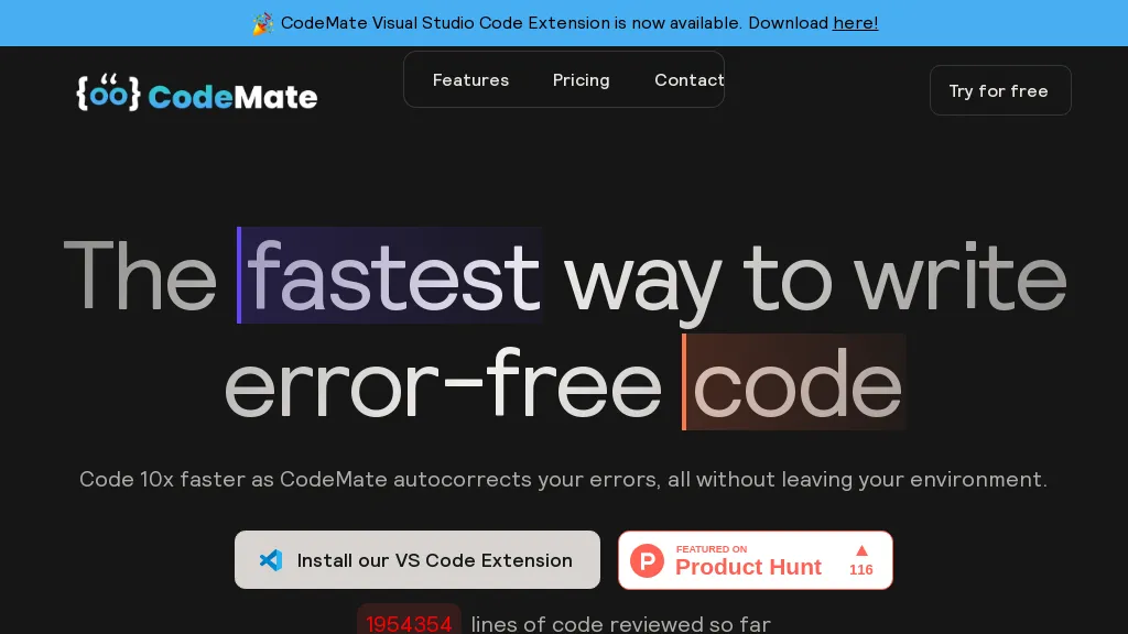 CodeMate website