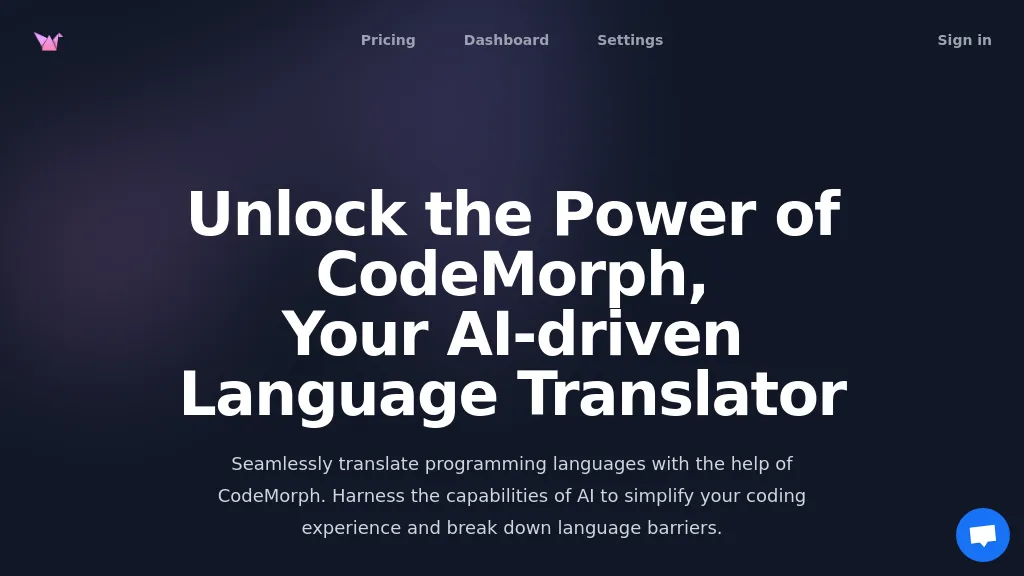 CodeMorph website