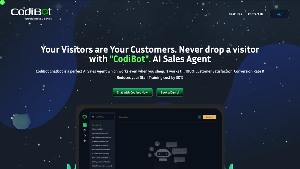 CodiBot website
