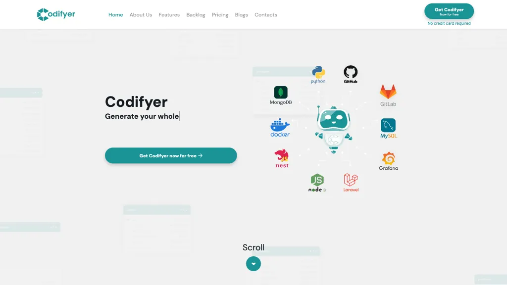 Codifyer website