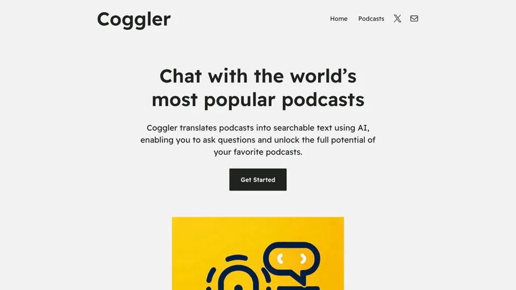Coggler website