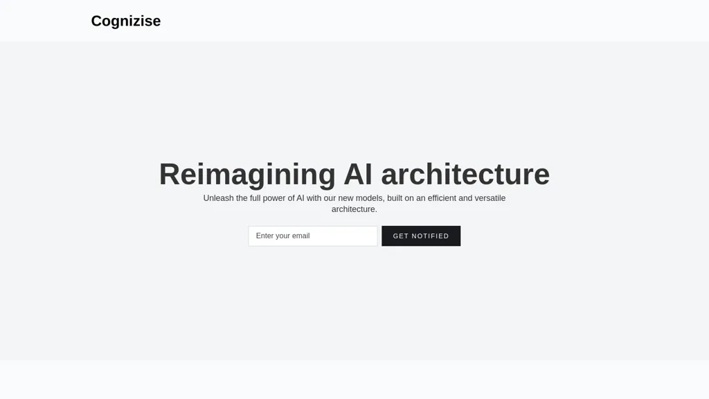 Cognizise website