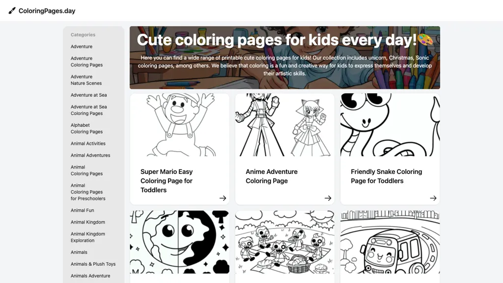 Coloring Pages website